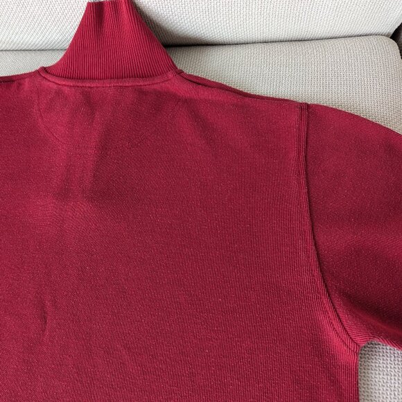 Vintage Red Birkhahn Long-sleeved top with floral embroidery, Size L - Picture 5 of 8